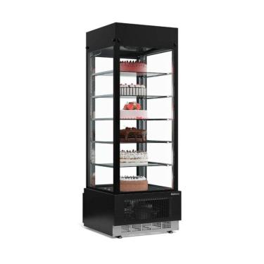 Imagem de Vitrine Refrigerada Fixa Para Bolos Gelopar GEVF-075 PR-220v