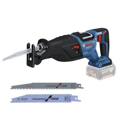 Imagem de Bosch Serra Sabre a Bateria 18V Brushless GSA 185-LI Sem Bateria Sem Carregador com 2 lâminas