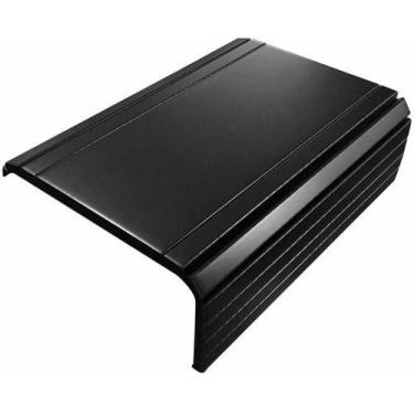 Imagem de Esteira Decorativa Laqueada Apoio Suporte Sofá Lisa Preto - M A Sorpre