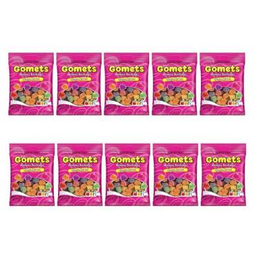 Imagem de Kit c/ 10un Goma Jujuba Sino Gomets 100g - Dori