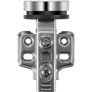 Imagem de Dobradiça oculta para fabricação de ferragens para porta de vidro, 2 peças, tampão de porta de vidro, dobradiças para dobradiças