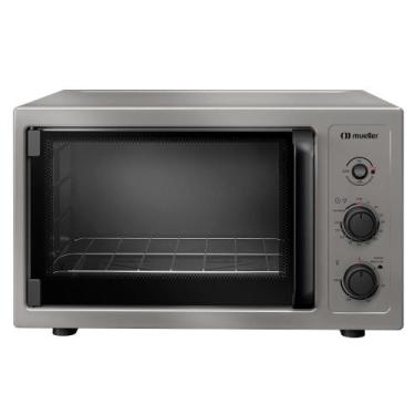 Imagem de Forno Elétrico de bancada Mueller 50 litros com Grill MFB50B Titânio, 