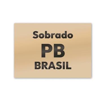 Imagem de Imã de Geladeira Sobrado Paraíba MDF 8x5 para Recordação