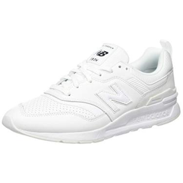 Imagem de New Balance 997H V1 Tênis masculino, Branco/Branco, 45