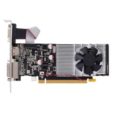 Imagem de ASHATA GT705 1GB GDDR3 64Bit VGA DVI Placa Gráfica, 1029-1228Mhz PC Vídeo Placa Suporte DirectX 11 Etc para Computador Desktop