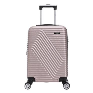 Imagem de Mala Bordo Mão Padrão ANAC Antifurto Expansível Rodas Duplas 360 Remov