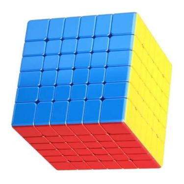 Imagem de Cubo Mágico 6x6 Profissional Colorido Alta Performance e Velocidade - 