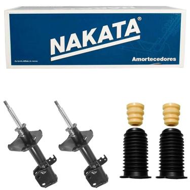 Imagem de 2 Amortecedor Corolla 2008 a 2014 Dianteiro Nakata e Kit
