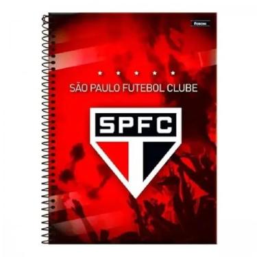 Imagem de Caderno C/D 01 Materia Sao Paulo 80 Folhas Foroni Capa Sortida