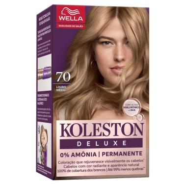 Imagem de Tintura Koleston Deluxe Louro Médio 70