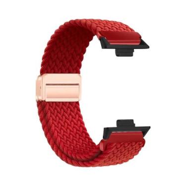 Imagem de Pulseira De Nylon Trançada Com Fivela Magnética Respirável Substituíve