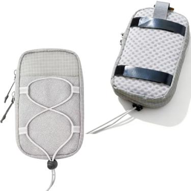 Imagem de DraCra Mochila com alça de ombro, bolsa anexada, alças complementares, bolsa para celular, bolsas de telefone pequenas, bolsa para smartphone, para iPhone, viagem, laptop, caminhadas, mochila tática