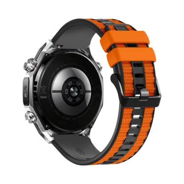 Imagem de Pulseira De Silicone Bicolor De 22mm Para Huawei Watch GT 6 5 pro 46mm