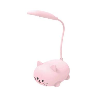 Imagem de Luminária De Mesa LED Mini Em Formato De Porquinho, Recarregável via U