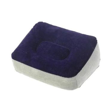 Imagem de Almofada Inflável De PVC Para Apoio De Pés, Almofada De Ar Para Viagem