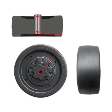 Imagem de Pneu De Carro Elétrico Infantil 21CM/25CM/30CM De Borracha Sólida EVA 
