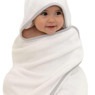 Imagem de Toalha de Banho Laço Bebê Capuz Comfort Power Sec Tp Branca - LAÇO BEB