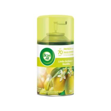 Imagem de Refil Aromatizante Limão Siciliano e Baunilha 250ml Bom Ar