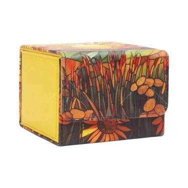 Imagem de Caixa De Armazenamento De Cartas Em Couro PU De Alta Qualidade Para 14