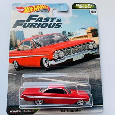 Imagem de Hot Wheels Premium 2020 Motor City Muscle F&F, red '61 Impala
