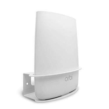 Imagem de ALLICAVER Suporte de montagem em parede compatível com Netgear Orbi, suporte de suporte feito de metal resistente compatível com Orbi WiFi Router RBS40, RBK40, RBS50, RBK50, AC2200, AC3000. (1 peça)