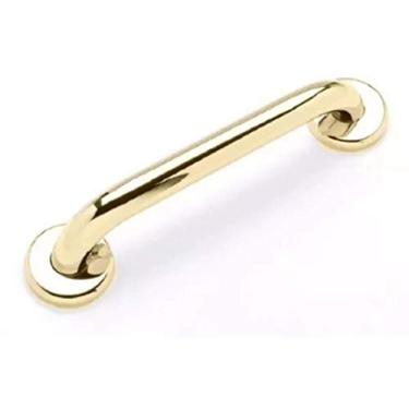 Imagem de Barra De Apoio Idosos E Deficientes 60cm Latão Dourado