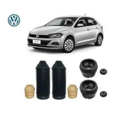 Imagem de Par Kit Coxim Rolamento Batente Coifa Dianteiro Novo Polo 2016 2017 20