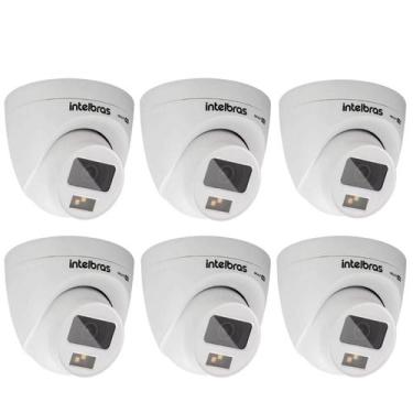 Imagem de Kit 6 Câmeras de Segurança Intelbras Multi Hd 20m Vhd 1120 D Full Colo