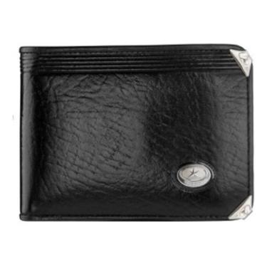 Imagem de Carteira Mitty Em Couro  Preta Pequena - M0