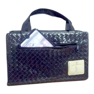 Imagem de Capa com Alça para Bíblila Grande N 13 Estilo Bolsa com Zíper e Bolso 