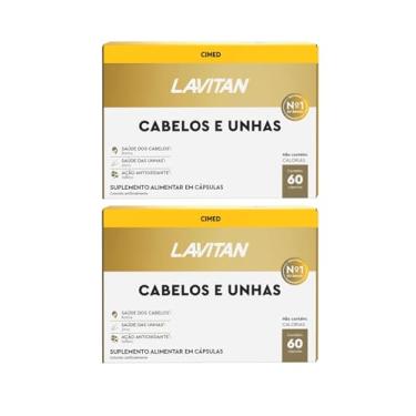 Imagem de Kit 2 Lavitan Vitamina Cabelos e Unhas 60 Cápsulas - Cimed