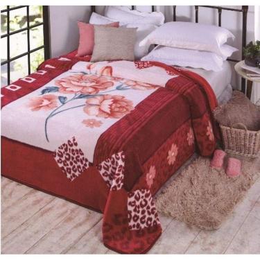 Imagem de Cobertor Casal Kyor Plus Vinho - Jolitex