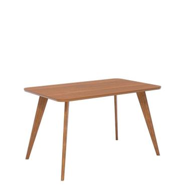 Imagem de Mesa para Sala de Jantar 130cm sem Vidro Acerola Cinamomo