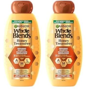 Imagem de Shampoo Garnier Whole Blends Repair Honey Treasures - 650ml