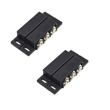 Imagem de SpzcdZa Conjuntos De Interruptores Magnéticos Reed Normalmente Abertos E Fechados, Sem Alarme Porta, Janela Segurança/Interruptor Magnético/Interruptor Contato Magnético/Reed Para Gps, Ou Outro Disp