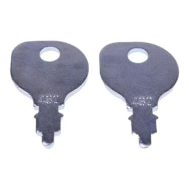 Imagem de TCINDRR Novas Chaves De Ignição 2 Peças Compatíveis Com Cortadores Grama E Tratores Universais 504-00622