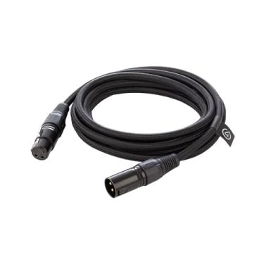 Imagem de Cabo de microfone Elgato XLR — Cabo de microfone blindado para gravação em estúdio e produção ao vivo, pinos banhados a ouro, macho para fêmea, para microfone e níveis de linha analógica balanceados,