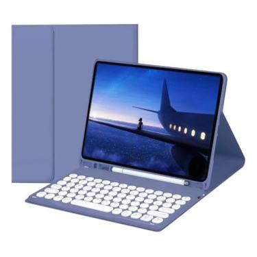 Imagem de Capa para Tablet com Teclado Redondo Para Tab A9 Plus 11 Polegadas X210/X216/X218