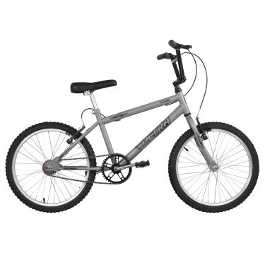 Imagem de Bicicleta de Passeio Ultra Bikes Esporte Aro 20 Reforçada Freio V-Brake Infantil Juvenil Cinza Fosco (Space Gray)