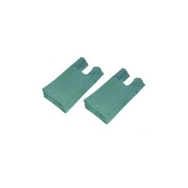 Imagem de Kit 500 Sacolas Plasticas 40x50 Verde Reciclada - Higipack