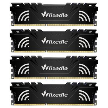 Imagem de Kit Wlizedle DDR3 32GB de memória RAM (4x8GB) 1600 MHz CL11 UDIMM