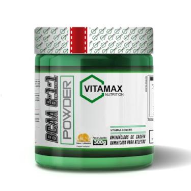 Imagem de Suplemento em Pó BCAA 6.1.1 Powder 300g Vitamax Nutrition Sabor:Laranja