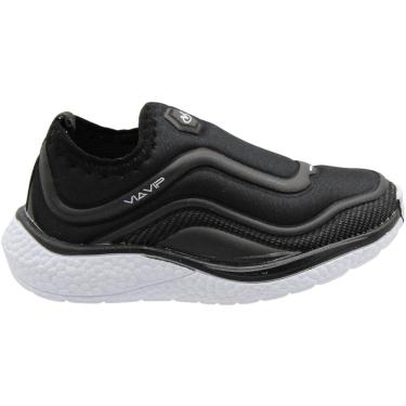 Imagem de Tênis Infantil Escolar Via Vip Sem Cadarço Menino