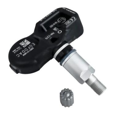 Imagem de TPMS para carros compatíveis com Toyota Camry, C-HR e RAV4 2018-2025 42607F4020 Sensor de pressão dos pneus PMV-C215 42607-48020 (1 peça)