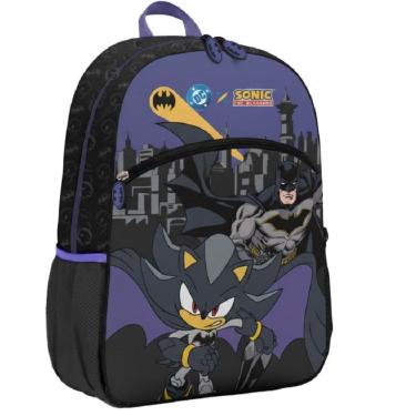 Imagem de Mochila Sonic Shadow City Infantil Escolar 2026 Oficial
