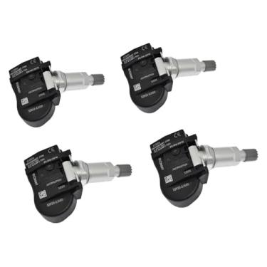 Imagem de Kit de Sistema de Monitoramento da Pressão dos Pneus para Kia Rio 2018 2019 com 4 Sensores TPMS (OEM 52933-2J100, 529332M650 e 529333N100)