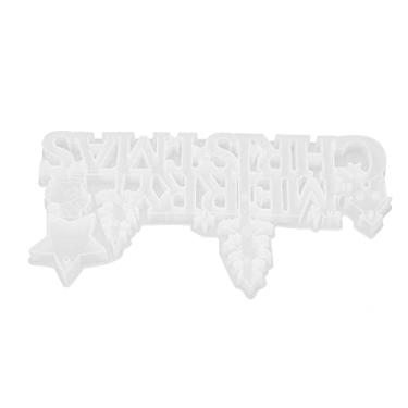 Imagem de Cryfokt Molde de Resina de Silicone de Natal Com Revestimento Antiaderente Brilhante - Decorações de Férias - Presente