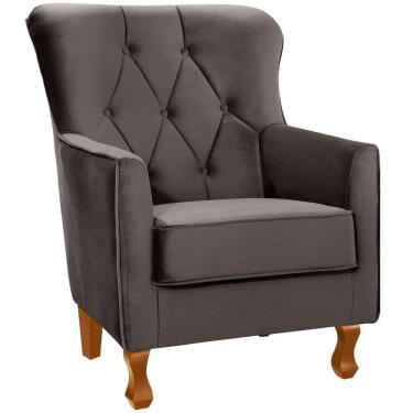 Imagem de Poltrona Decorativa Carrara c/ Capitonê