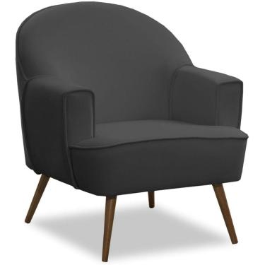 Imagem de Poltrona Decorativa Pérola Pés Palito