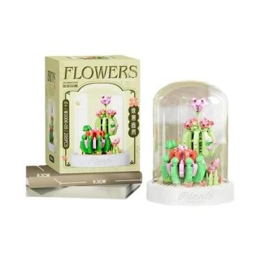 Imagem de Brinquedo De Blocos De Montar Mini Flor Diamante Para Crianças HUIQIBA